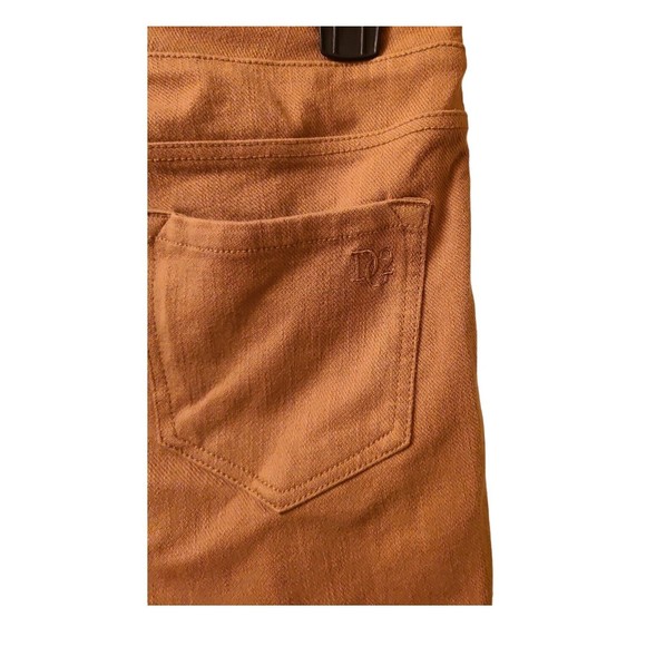 DG2 By Diane Gilman Mid Rise Pull On Bootcut Stretch Pink Jeans Size S Tall - Picture 3 of 5